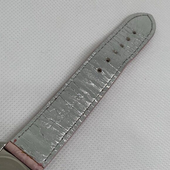 Roberto Cavalli watch 36mm genuine crocodile Italy leather up to 7” running - Picture 9 of 9